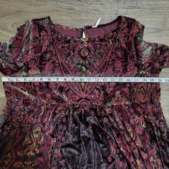 Free People Mirror Velvet Mini Dress - Picture 13 of 13